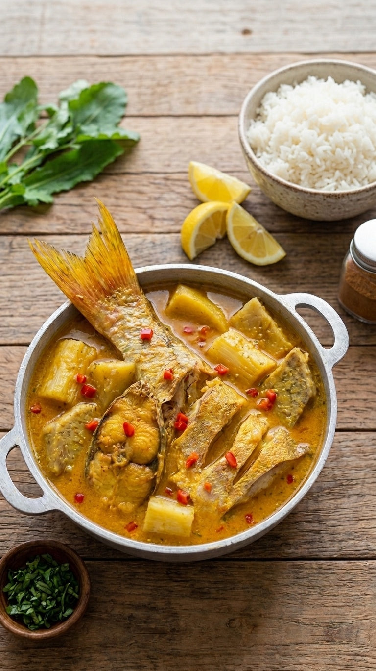 Fufu de pescado